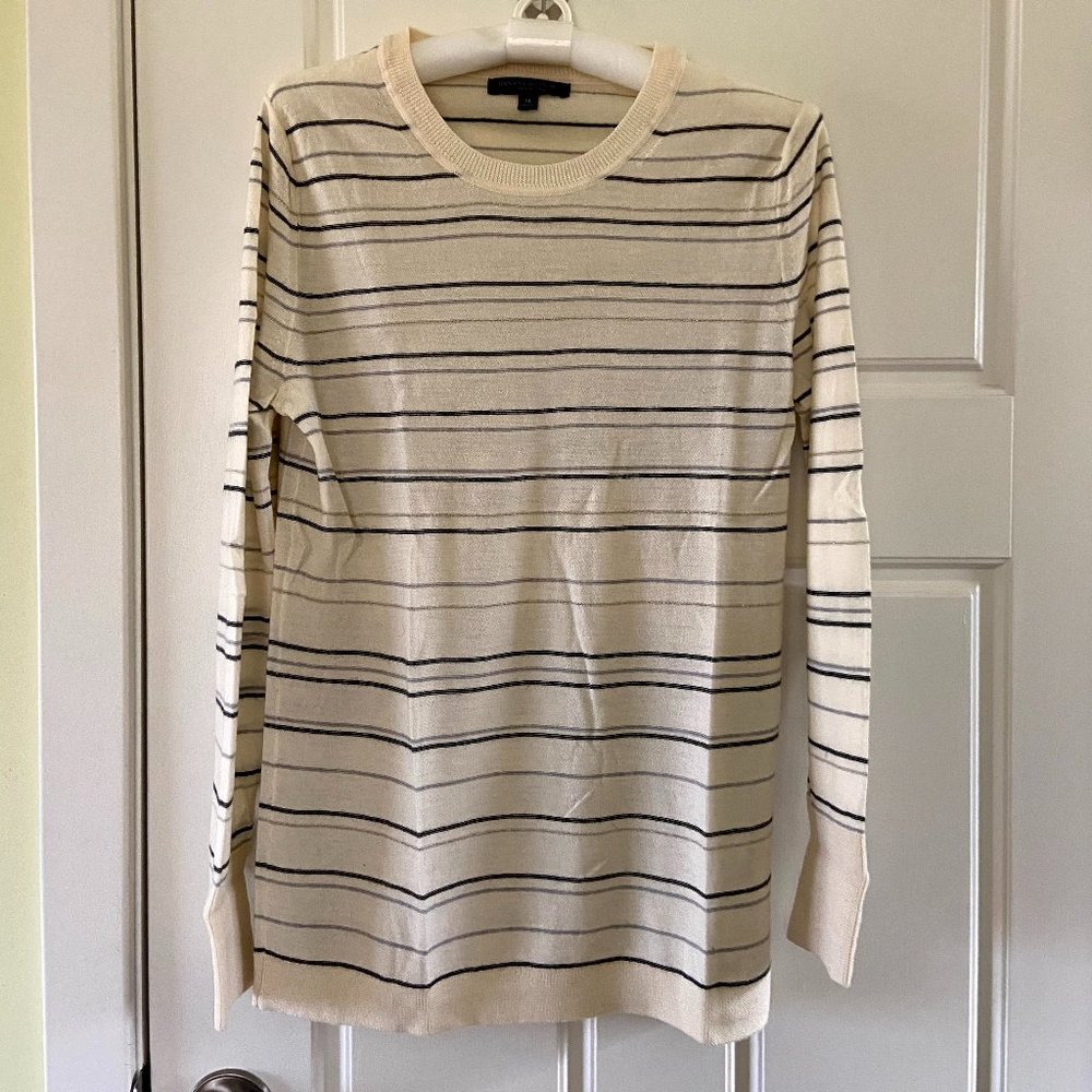 Striped merino sweater